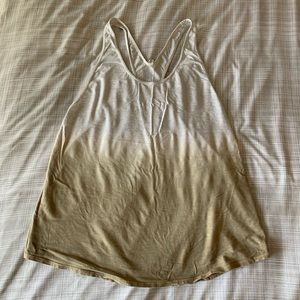 Lululemon ombré athletic tank